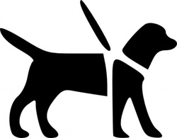 Guidedog clip art 