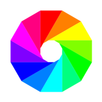 Half Regular Triangle Dodecagon 