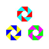 Half Squares 3 Octogons 