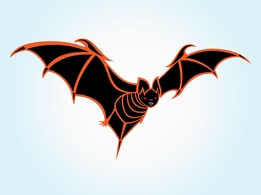 Animals - Halloween Bat Vector 