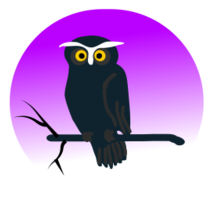 Halloween owl