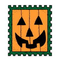 Objects - Halloween stamp 