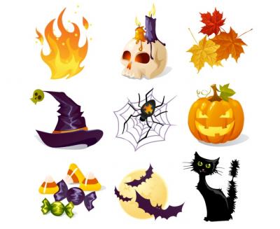 Holiday & Seasonal - Haloween Icons 