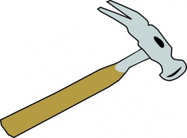 Objects - Hammer clip art 