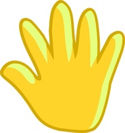 Human - Hand Move clip art 