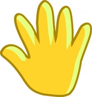 Human - Hand Move clip art 