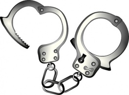 Hand Police Cartoon Free Catch Burgular Theif Theft Handcuffs Rober Cuffs Handcuff 