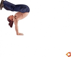 Human - Handstand clip art 