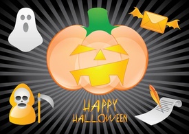 Happy Halloween Vector 