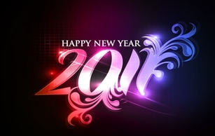 Objects - Happy new year 2011 eps Vector part05 