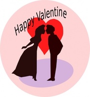 Human - Happy Valentine clip art 