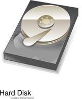 Hard Disk clip art Preview