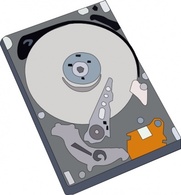 Harddisk clip art 