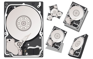 Harddisk Vector Preview