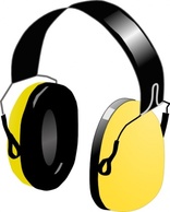 Headphones clip art 