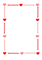 Objects - Heart and Candy Border 