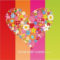 Objects - HEART Flowers 