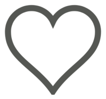 Heart Icon (Deselected) Preview