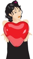 Heart vector 71