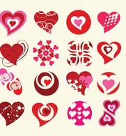 Hearts Sprout Vector Preview