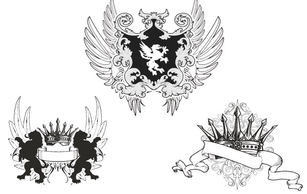 Elements - Heraldry Fashion Tshirt Designs 