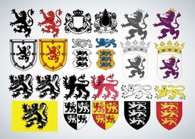 Animals - Heraldry Vectors 