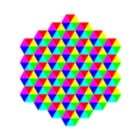 Hexagonal Triangle Tessellation