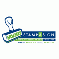 Sign - Holmes Stamp & Sign 