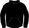 Hoodie Vector Template 