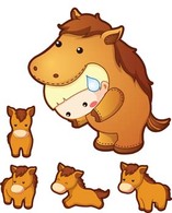 Animals - Horse Vector 13 