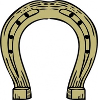 Horseshoe clip art Preview