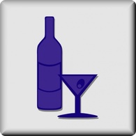 Icons - Hotel Icon Bar Or Lounge clip art 