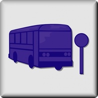 Icons - Hotel Icon Bus Stop clip art 