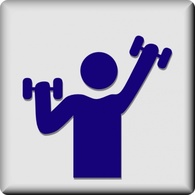 Hotel Icon Gym clip art Preview