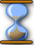 Hourglass clip art Preview