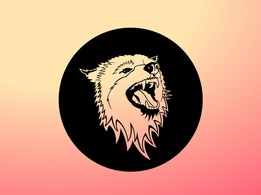 Animals - Howling Wolf Vector 