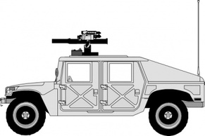 Transportation - Hummer clip art 