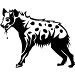 Hyena Free Vector Image