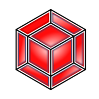 Hyper Cube, Red 