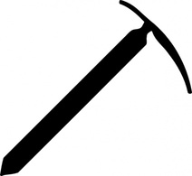 Ice Axe clip art