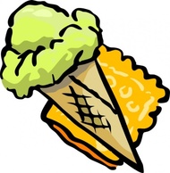 Food - Ice Cream Cone clip art 