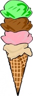 Ice Cream Cones Ff Menu clip art Preview