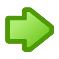 Icon Arrow Right Green