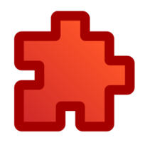 Icons - Icon Puzzle Red 