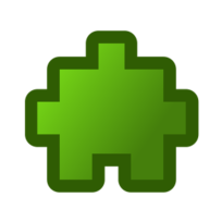 Icon Puzzle2 Green