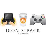 Icons - Icon Vector 3 Pack 