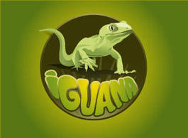 Animals - Iguana logo 