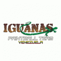 Iguanas Paintball Team Logo