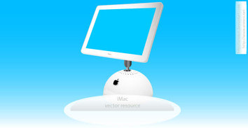 Imac Computer Free Vector