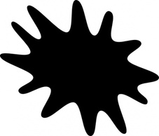 Ink Splash clip art 